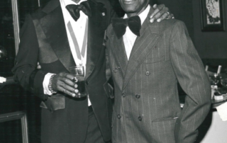 Bob Lucas with Sammy Davis Jr.
