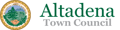 Altadena Town Council logo