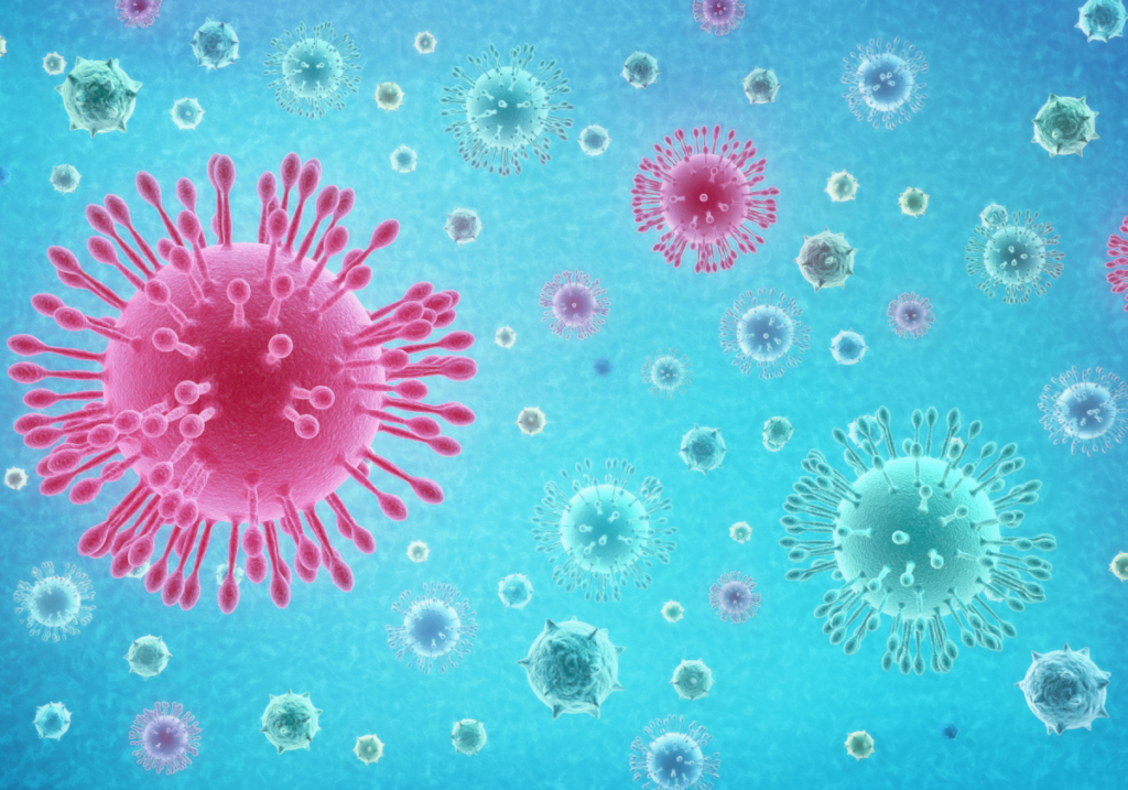 Coronavirus artistic rendering