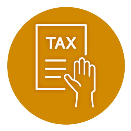 Tax exemption icon
